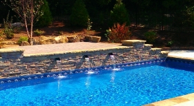 Raised Sheer Descent Wall