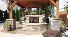 Outdoor Fireplace