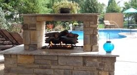 Outdoor Fireplace