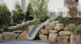 Rock Waterfall Slide