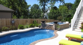 Crystal-fountain-deck-sprayer-grand-effect-fire-bowl-hot-tub-composite-deck-broom-concrete