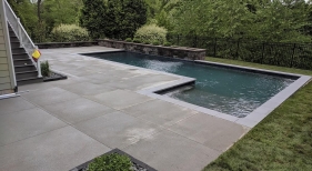 Geometric Gunite Pool