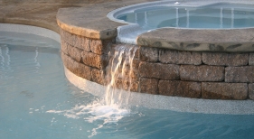 Raised Spillover Spa