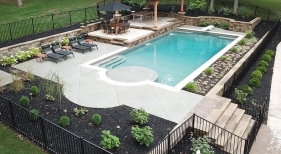 Custom Geometric Pool